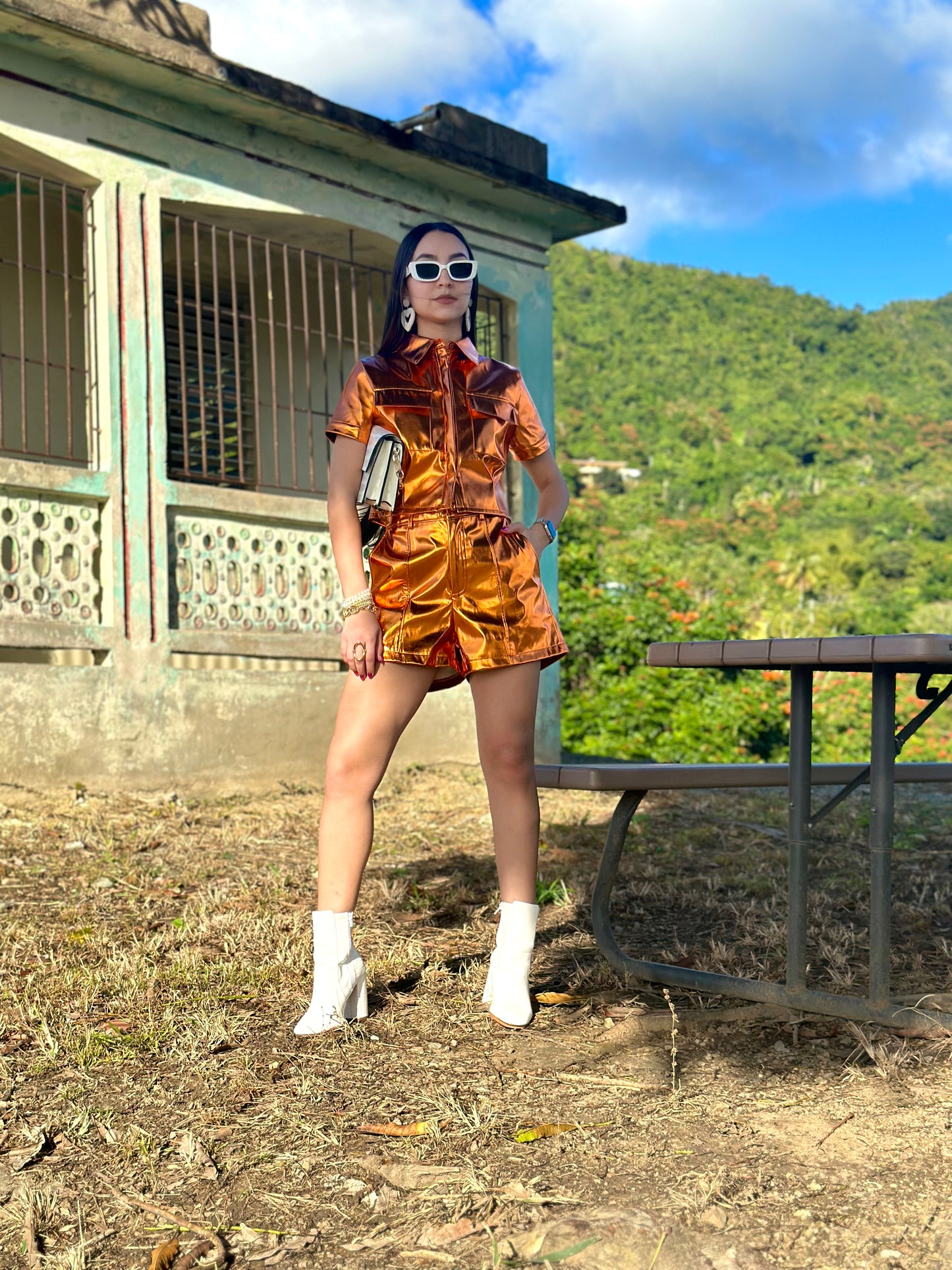 Orange valentine set