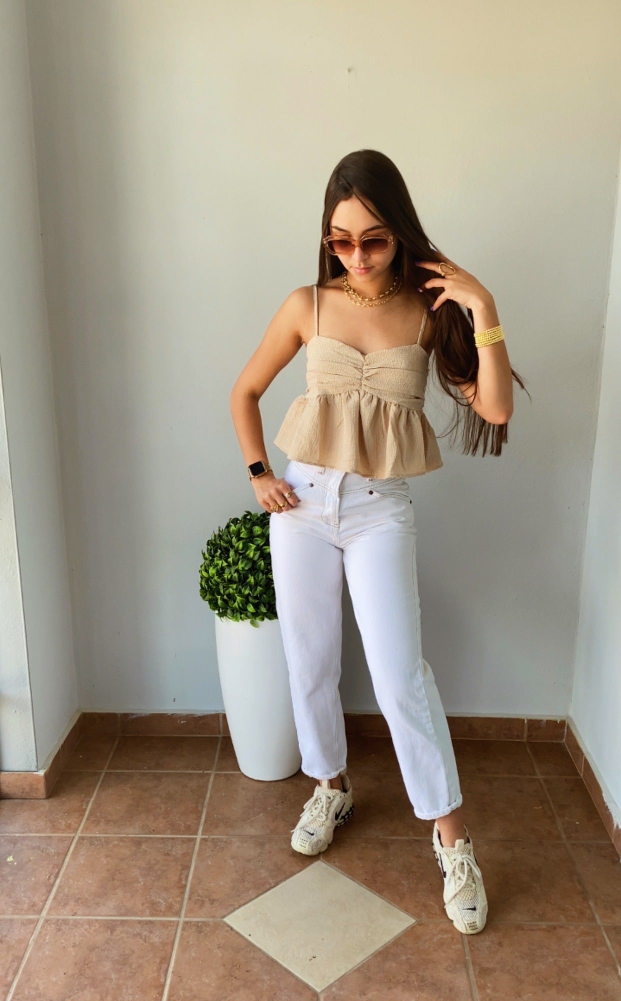 Vacay crop top