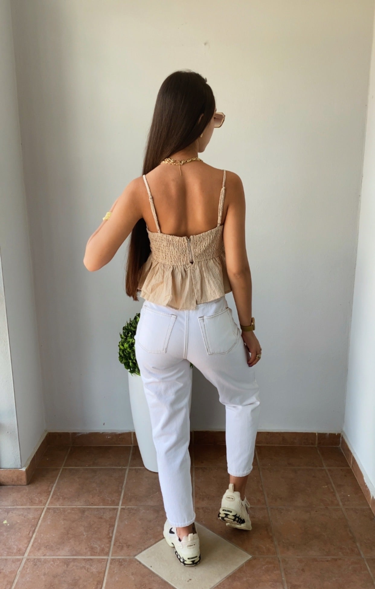 Vacay crop top