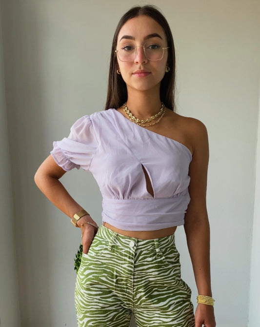 Lila crop top